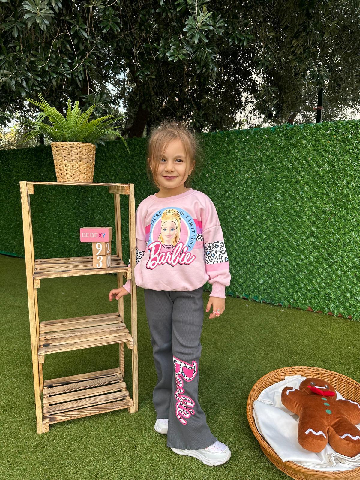 Barbie Baskılı Alt Üst Takım