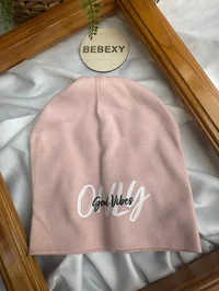 Çocuk Penye Şapkası ONLY Baskılı