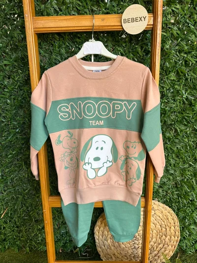Snoopy Team Yazılı Alt Üst Takım 77/