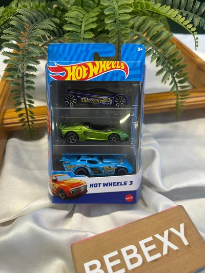 Oyuncak Hot Wheels 3'lı Metal Arabalar 4