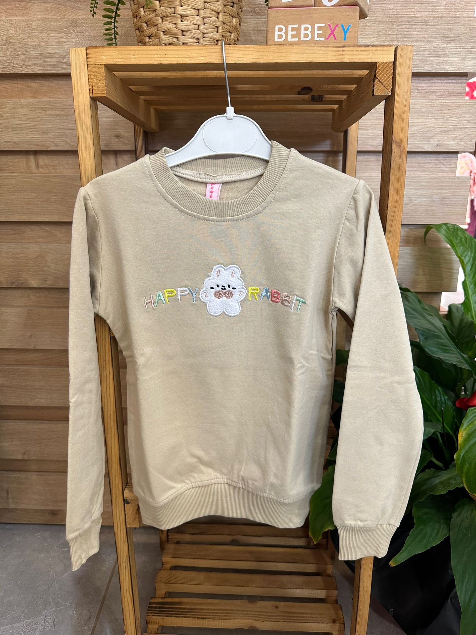 Happy RaberBaskılı Sweatshirt  