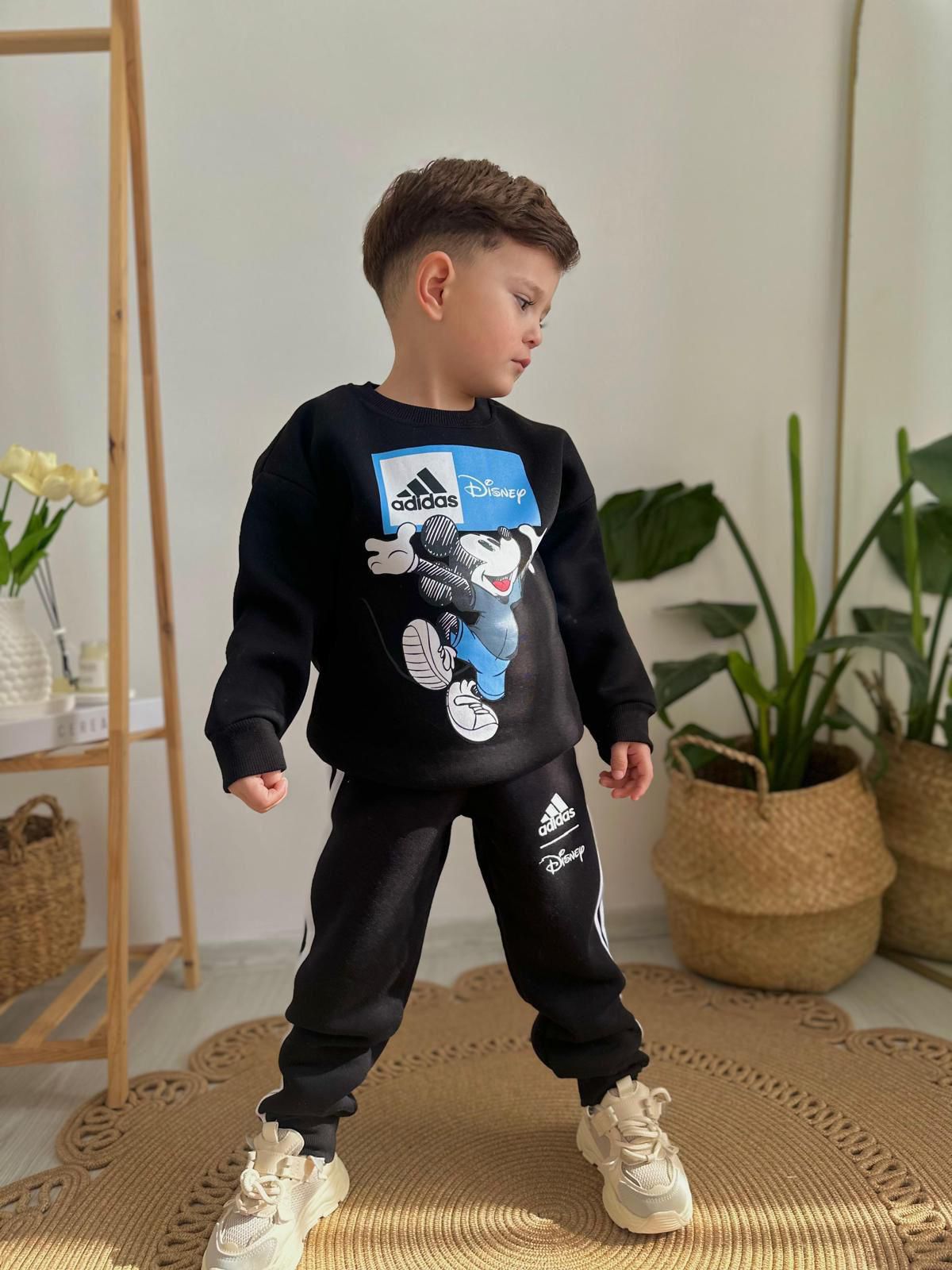 Mickey Alt Üst Takım  Siyah