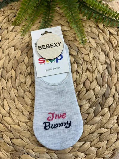 Babet Kız Çorap Jive Bunny Yazılı