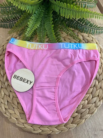 Kız Çocuk Külot Düz Pembe