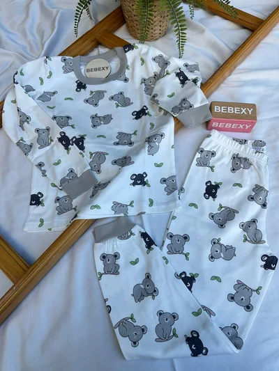 Koala Baskılı Pijama Takımı