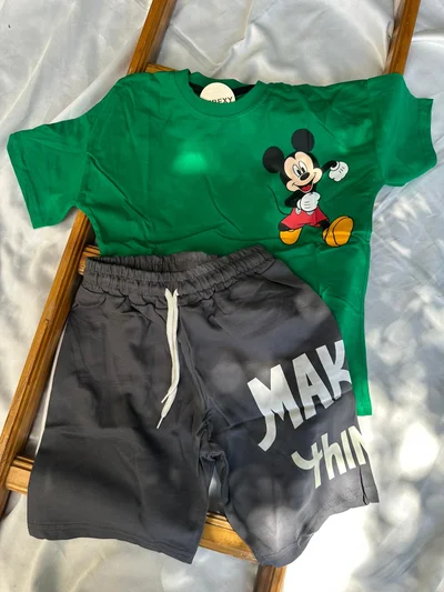 Mickey Baskılı  Alt Üst Takım Y 