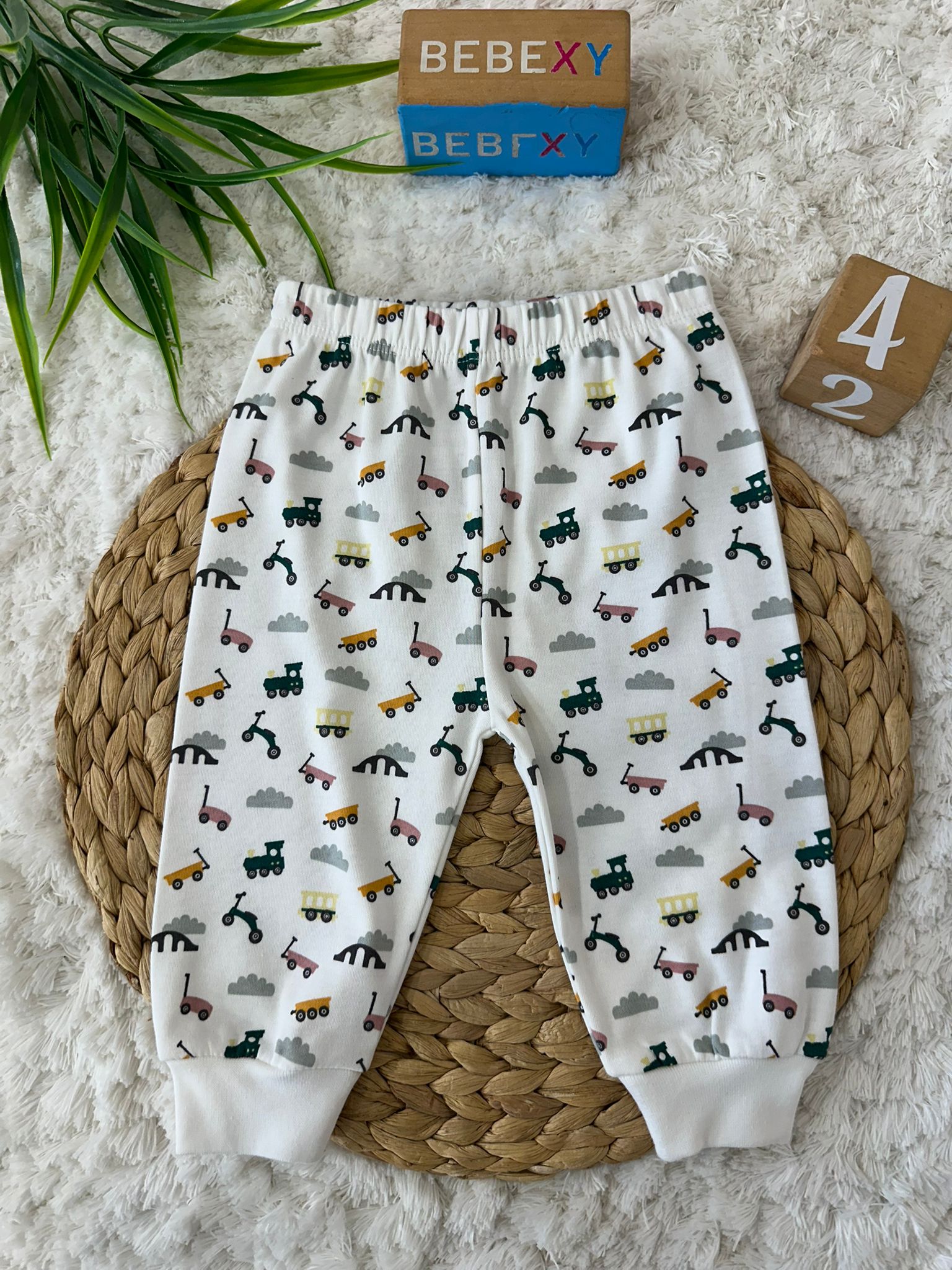 Arabalı Pijama Altı 