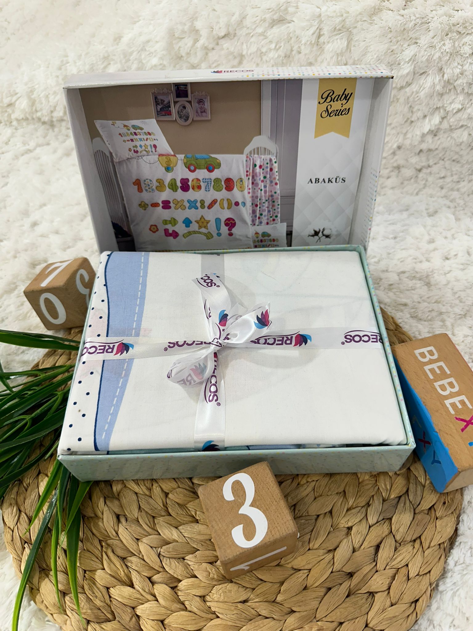 Abaküs Bebek Nevresim Takımı
