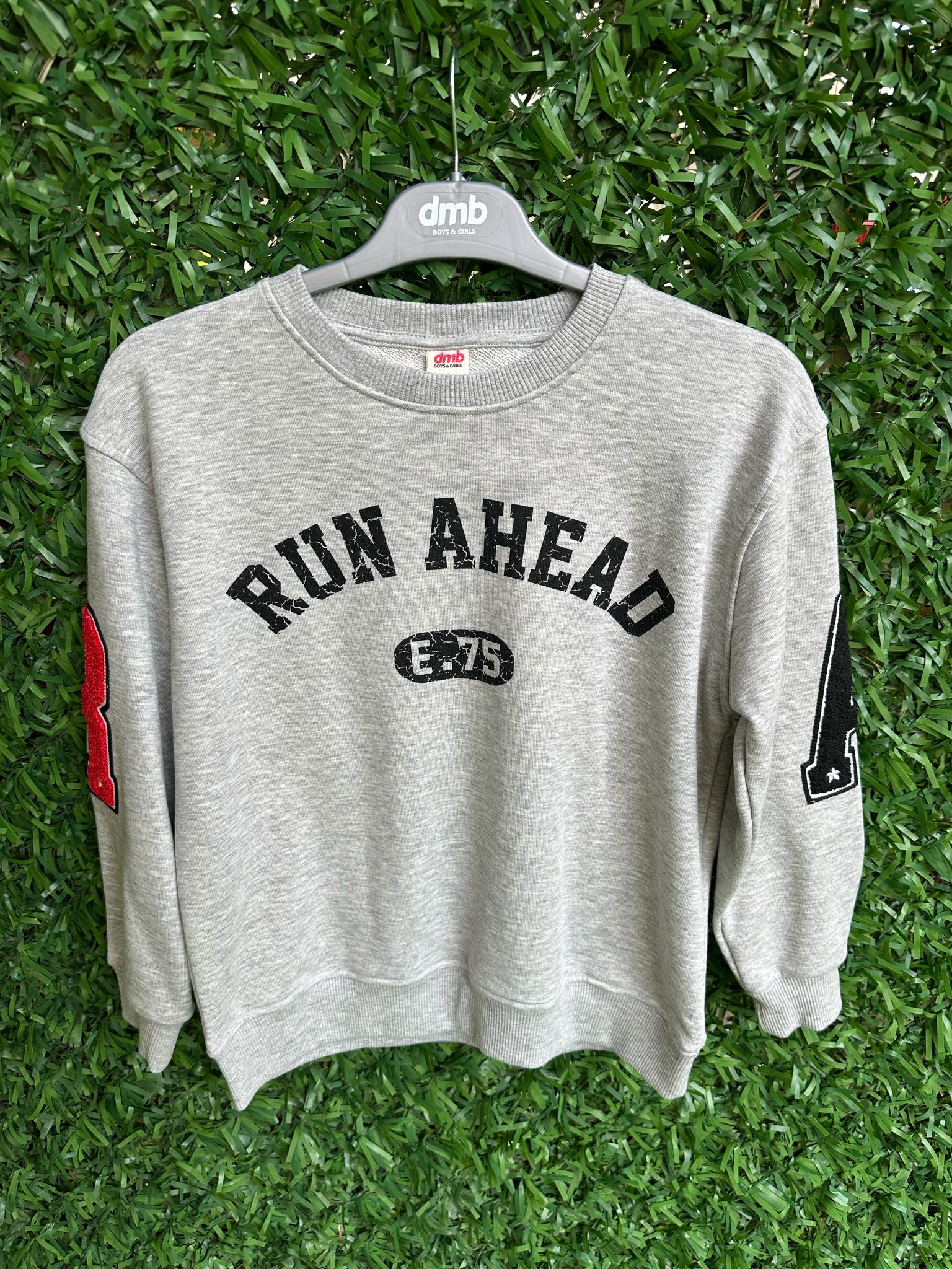 Run Ahead Genç Sweat Gri