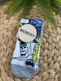Batman Baskılı Çorap Beyaz