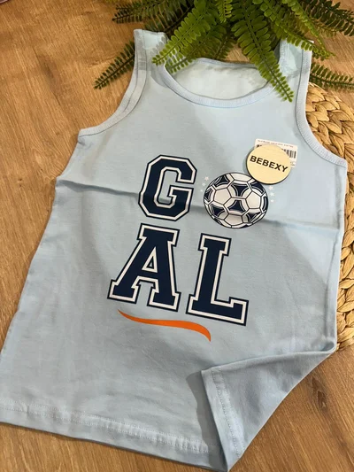 Çocuk Atlet GOAL Yazılı Mavi