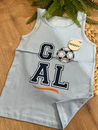 Çocuk Atlet GOAL Yazılı Mavi