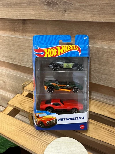 Oyuncak Hot Wheels 3'lı Metal Arabalar 