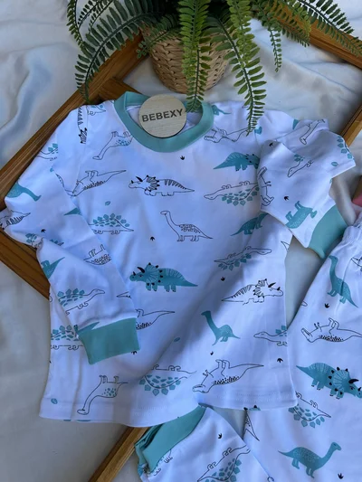 Dinazor  Baskılı  Pijama Takımı