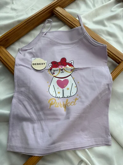 Kota Kedi Baskılı Atlet