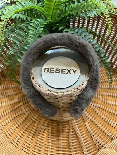 Koyu Kahverengi Teddy Peluş Taç