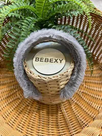 Gri Teddy Peluş Taç