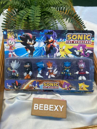 Oyuncak SONIC Kirpi 6'Lı