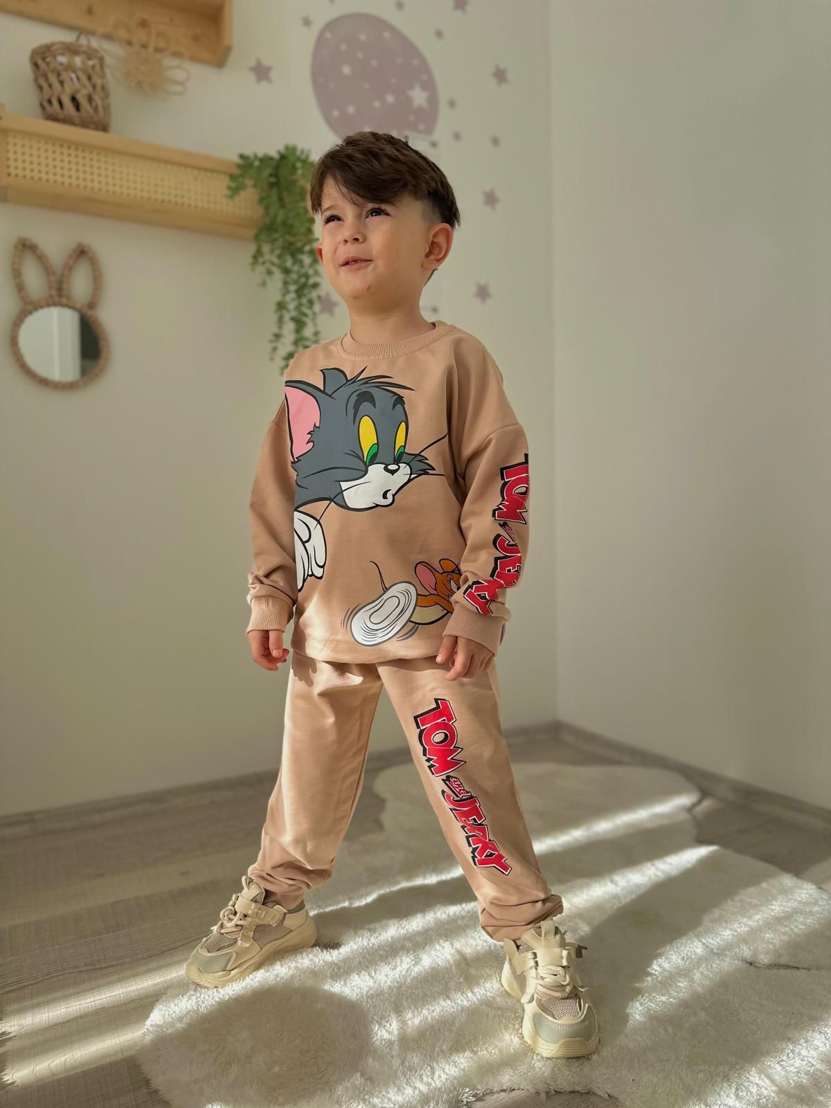 Tom Jerry Baskılı Alt Üst Takım