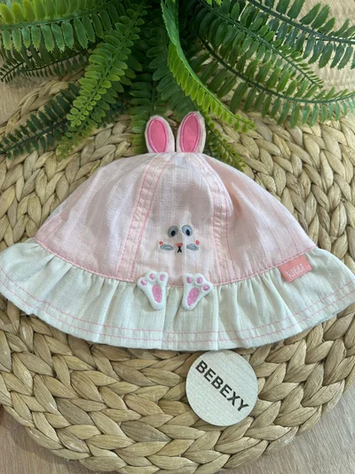 Aylık Kız MAKSİ Şapka Açık Pembe