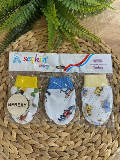 Bebek Eldiveni 3lü Erkek 3 NO