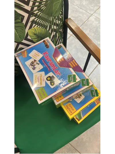 Türkçe-İngilizce Karışık Kavramlar Oyunu 2