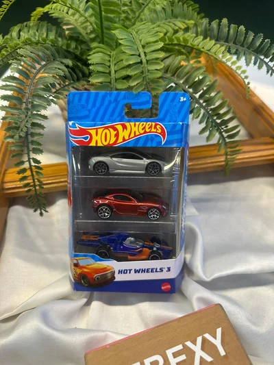 Oyuncak Hot Wheels 3'lı Metal Arabalar 2