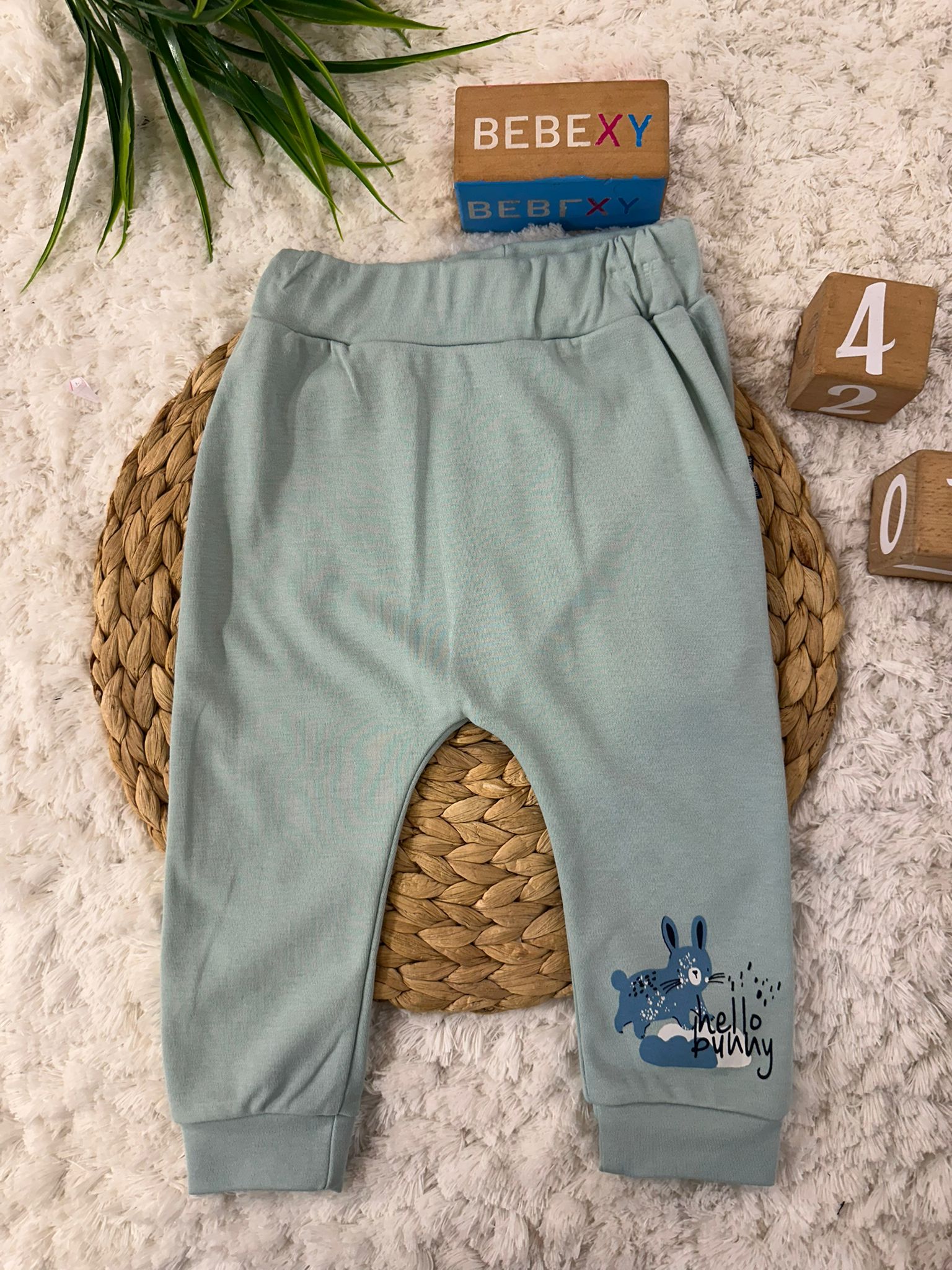 Hello Bunny Baskılı Pijama Altı 