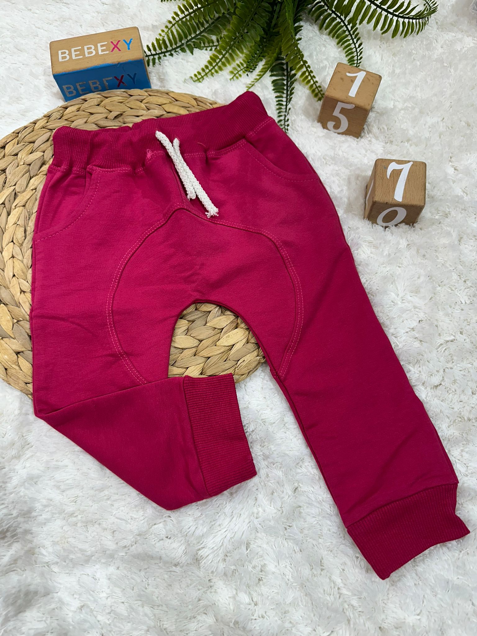 Şalvar Model Eşofman Altı Fuşya