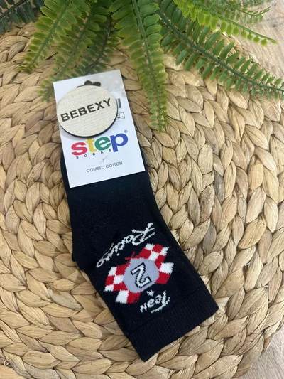 2 Baskılı Erkek  Çorap
