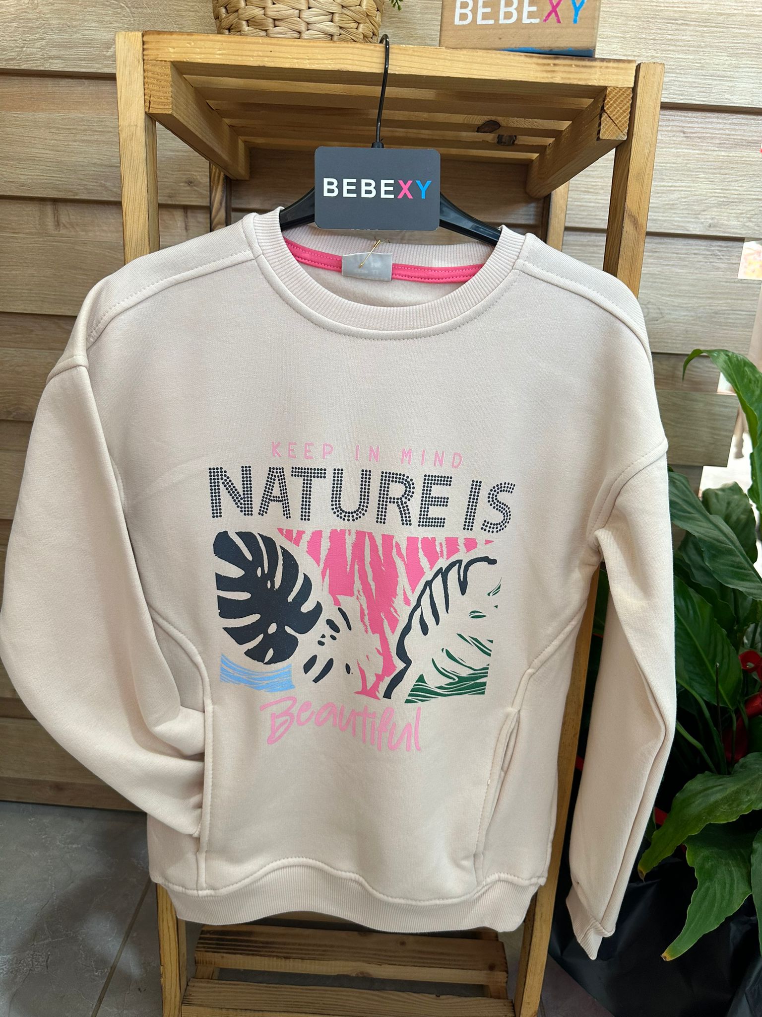 Natureıs Baskılı  Sweatshirt  