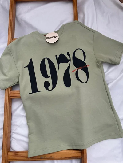 1978 Baskılı Tişört