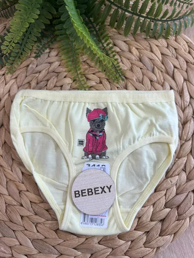 Kız Çocuk Külot Pembe Kedi Baskılı
