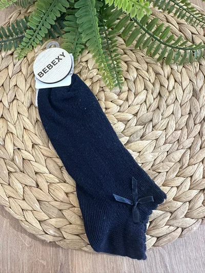 Kurdele Patik Çorap Lacivert