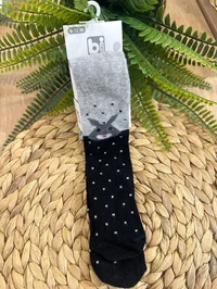 Bi Baby Külotlu Çorap Tavşanlı Siyah-Gri