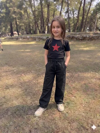 Paraşüt Pantolon  Siyah
