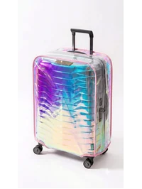 Trink Çanta Valiz Kılıfı ve Bavul Kılıfı * HOLOGRAM * PEMBE * BÜYÜK 