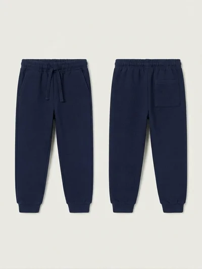 Mevsimlik Unisex Çocuk Lacivert Eşofman Altı