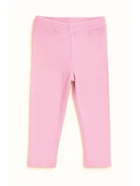 Fitilli Kız Çocuk Tayt-Pembe