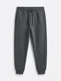 Paçası Lastikli Unisex Çocuk Antrasit Jogger Eşofman Altı