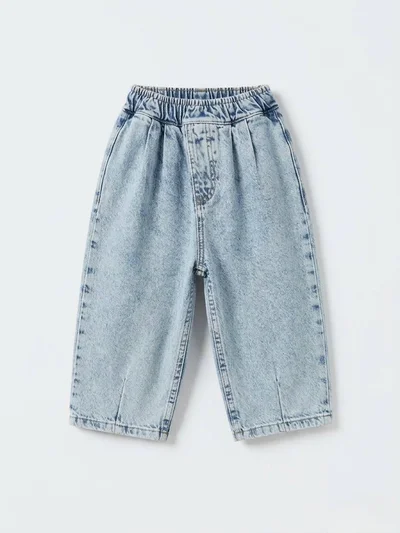 Açık Mavi Yıkamalı Unisex Baloon Jean