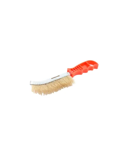 07416 Kıvrık Uçlu Fırça Plastik Saplı
