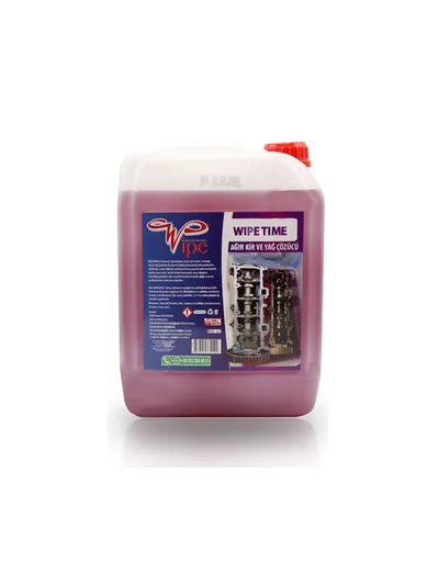 Wipe Time Ağır Kir ve Yağ Çözücü Sprey 5 Kg