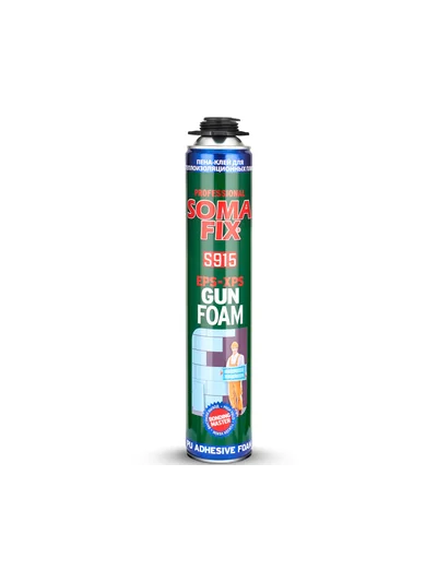 SOMAFİX S915 Tabancalı Poliüretan Mantolama Köpüğü 750ml 940gr