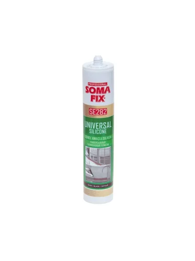 SOMAFİX SE282 Genel Amaçlı Silikon Siyah 280gr