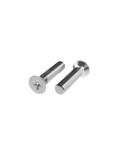 M6x12 mm Inox YHB Metrik Vida DIN 965