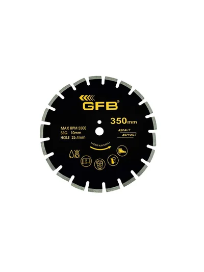 450x25.4x10mm Beton Kesme Testere Lazer Kaynaklı GFB2375
