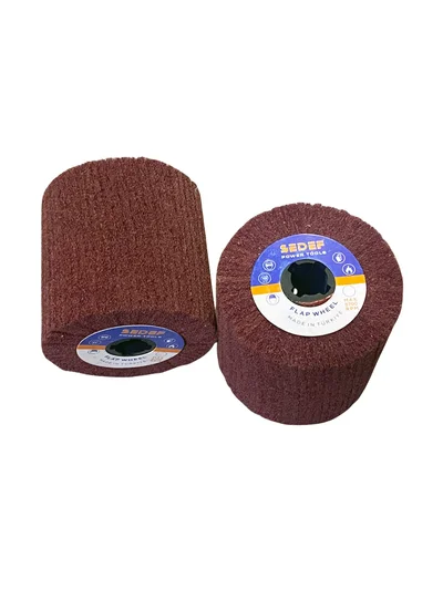 100x100x19 Kamalı Elyaf Mop Zımpara YUMUŞAK AC