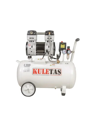 KULETAŞ Sessiz Hava Kompresörü 50 Litre 1.5 HP