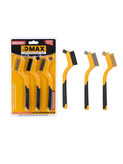 Çok Amaçlı Tel Fırça Seti 3 Parça DMX4681